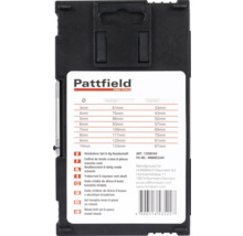Holzbohrer Set Pattfield 8 tlg., Rundschaft