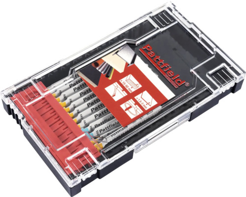 Pattfield Stichsägeblätter Set in Aufbewahrungsbox