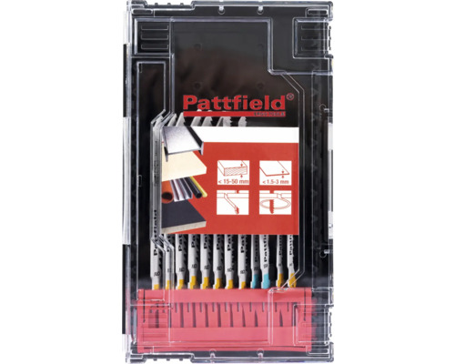 Pattfield Stichsägeblatt Set im Koffer