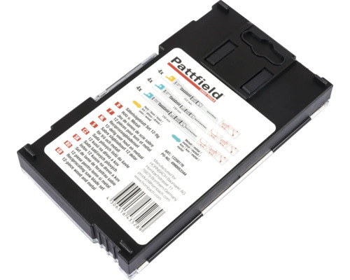 Pattfield Säbelsägeblätter Set, 12-teilig für Holz und Metall in Aufbewahrungsbox