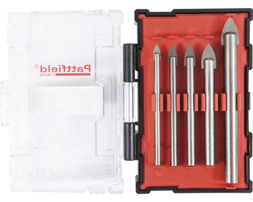 Glasbohrer Set im Koffer