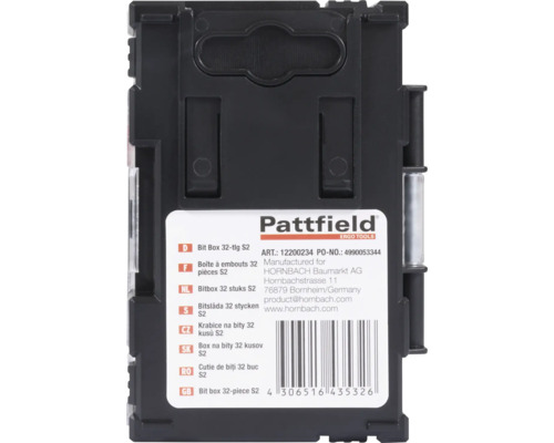 Pattfield Bit Box 32-piece S2