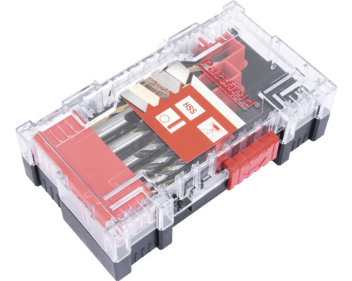 Bohrerset in Kunststoffbox