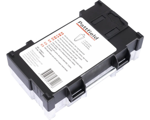 Pattfield Blechschälbohrer Set, drei Stück, HSS Stahl, runder Schaft