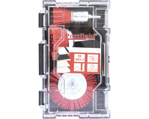 Pattfield Drahtbürsten Set in durchsichtiger Verpackung