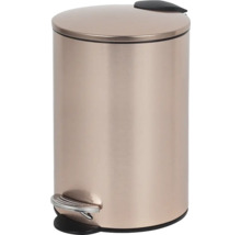 basano Treteimer ACERNO 3 Liter rose gold