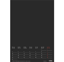 Kalenderblatt August 2026