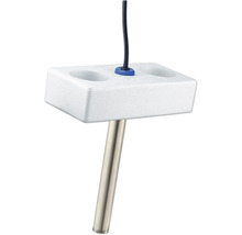 Schwimmerschalter mit Kabelführung und Metallstab