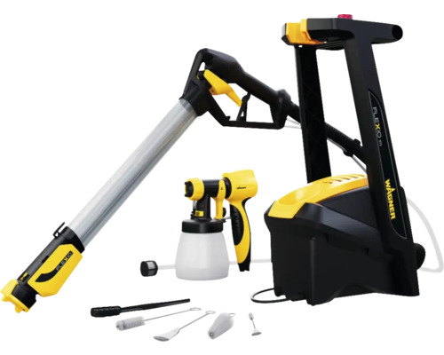 Wagner Universal Sprayer Farbsrpühgerät W 975 Flexio Farbsprühsystem mit Zubehör