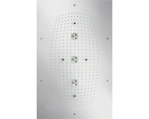 Kopfbrause hansgrohe Raindance Rainmaker 3jet eckig 460 x 680 mm ohne Beleuchtung chrom 28417000 Kopfbrause hansgrohe Raindance Rainmaker 3jet eckig 460 x 680 mm ohne Beleuchtung chrom 28417000