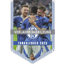 Schalke 04 Fan Kalender 2025 mit Fußballmotiven