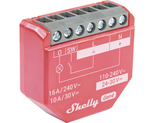 Shelly Gen4 Smart Home Relais zur Hausautomation