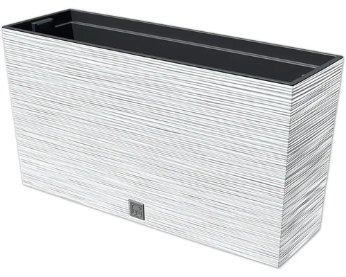 Rechteckiger Pflanzkasten mit Holzoptik