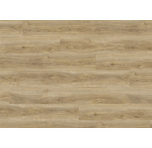 Nahaufnahme von hellem Laminatboden mit Holzstruktur