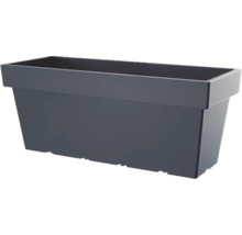 Rechteckiger Pflanzkasten für den Außenbereich.