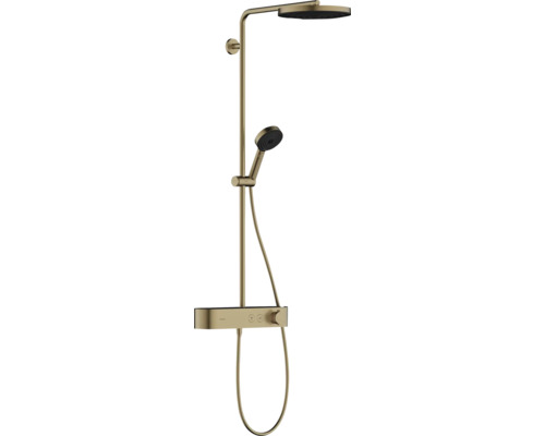 Duschsäule inkl. Thermostat hansgrohe Pulsify S 260 1jet EcoSmart bronze gebürstet 24221140 Duschsäule inkl. Thermostat hansgrohe Pulsify S 260 1jet EcoSmart bronze gebürstet 24221140