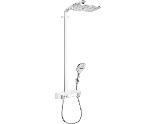 Duschsäule inkl. Thermostat hansgrohe Raindance E 360 1jet chrom/weiß matt 27288400 Duschsäule inkl. Thermostat hansgrohe Raindance E 360 1jet chrom/weiß matt 27288400