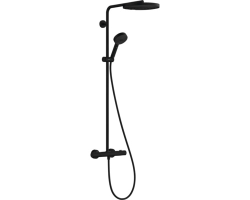 Duschsäule inkl. Thermostat hansgrohe Pulsify S Puro 260 1jet EcoSmart schwarz matt 24237670 Duschsäule inkl. Thermostat hansgrohe Pulsify S Puro 260 1jet EcoSmart schwarz matt 24237670