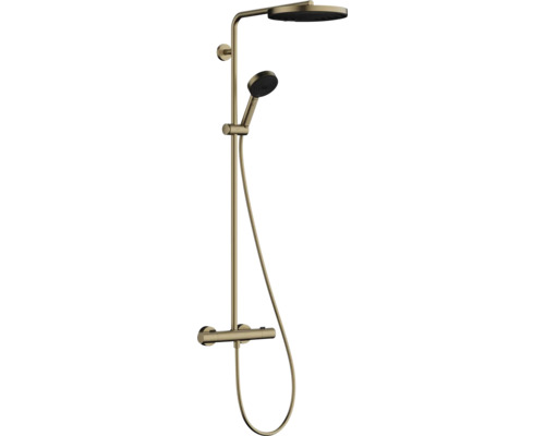 Duschsäule inkl. Thermostat hansgrohe Pulsify S Puro 260 1jet EcoSmart bronze gebürstet 24237140 Duschsäule inkl. Thermostat hansgrohe Pulsify S Puro 260 1jet EcoSmart bronze gebürstet 24237140
