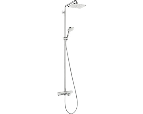 Duschsäule inkl. Badewannenthermostat hansgrohe Croma E 280 1jet chrom glänzend 27687000 Duschsäule inkl. Badewannenthermostat hansgrohe Croma E 280 1jet chrom glänzend 27687000