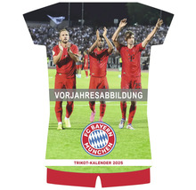 Trikotkalender 2025 mit Spielern des FC Bayern München