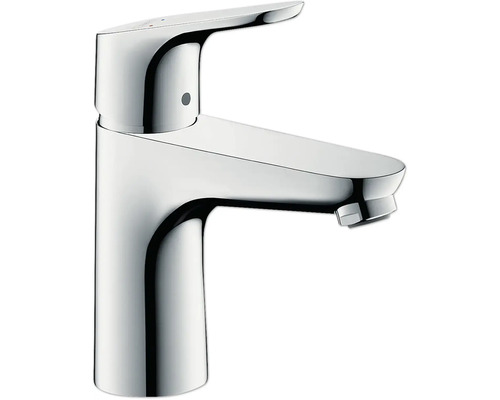 hansgrohe Waschtischarmatur FOCUS 100 LowFlow 3,5 l/min mit Zugstangen-Ablaufgarnitur chrom 31603000