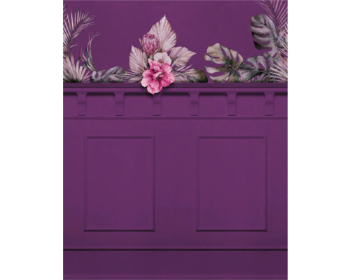 Wandpaneel mit Blumenmuster für eine stilvolle Wandgestaltung