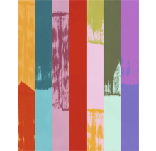 Verschiedene Farbmuster in Streifen