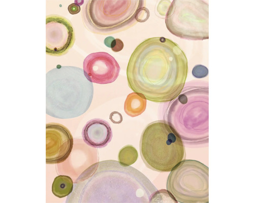 Abstrakte Illustration mit kreisförmigen Formen