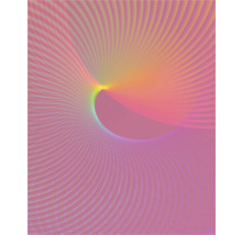 Abstraktes Design mit strahlenförmigen Linien