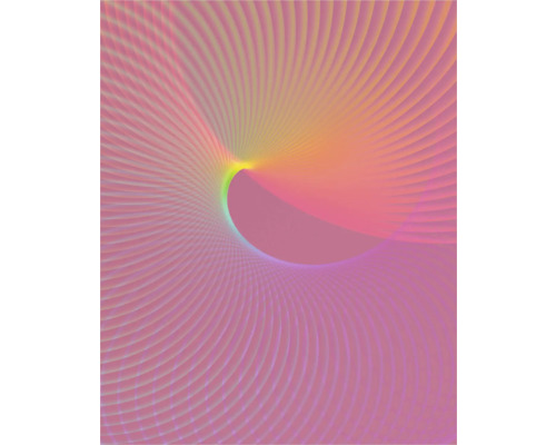 Abstraktes Design mit strahlenförmigen Linien