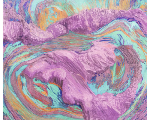 Fototapete Vlies FLX6-034 Sunset Island 6-tlg. 250 x 300 cm Abstraktes Design mit wirbelnden Linien und Texturen