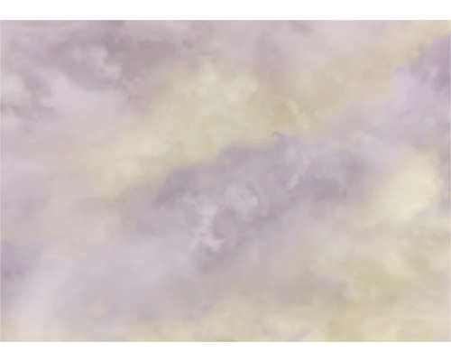 Fototapete Vlies FLX7-009 Lavender clouds 7-tlg. 250 x 350 cm Abstraktes Muster mit Wolkendesign