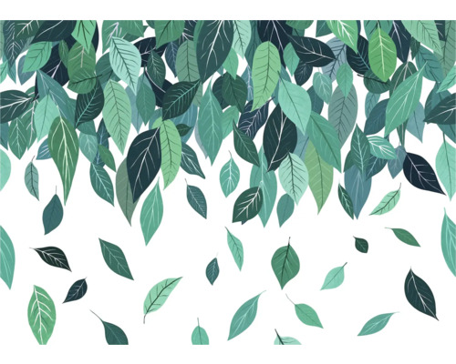 Illustration von fallenden Blättern