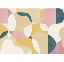 Abstraktes geometrisches Muster für Wandgestaltung