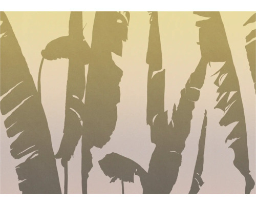 Abstrakte Darstellung von Bananenblattmustern