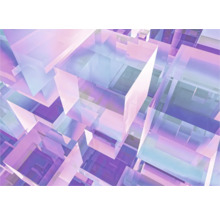 Abstraktes Muster transparenter Würfel