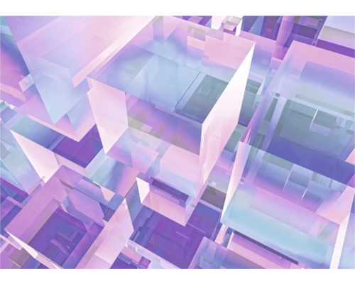 Abstraktes Muster transparenter Würfel