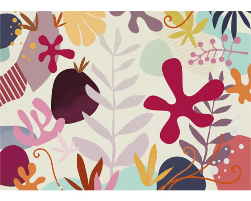 Illustration mit floralen Motiven für dekorative Zwecke