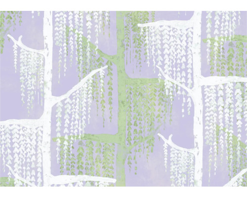 Tapete mit Weidenbaumdesign für Wandgestaltung