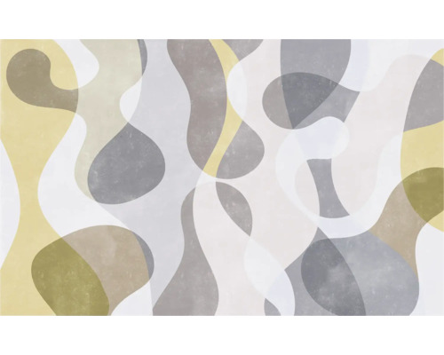 Abstraktes Muster mit organischen Formen als Dekor