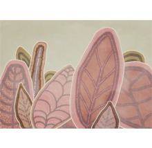 Illustration mit verschiedenen Blättern