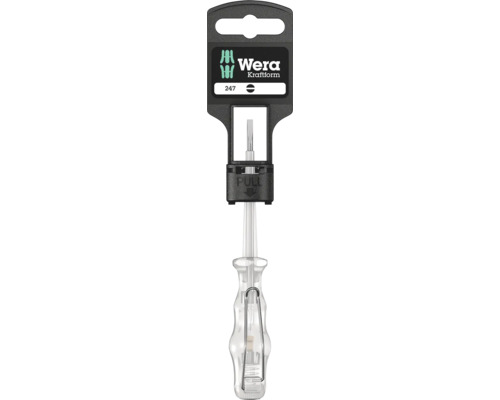Wera Schraubendreher für Schlitzschrauben, mit transparenter Isolation