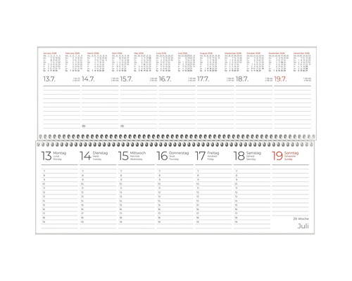 Kalenderwoche im Terminplaner