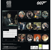 James Bond Kalender 2025, 16-Monatskalender von September 2024