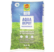 Packung Compo Bio Aqua Depot Rasendünger, 10,05 Kilogramm
