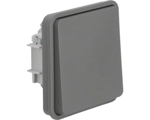Berker 4711716 Wechselschalter mit Wippe W.1 grau