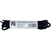 Schwarze Schnürsenkel, 100 cm lang