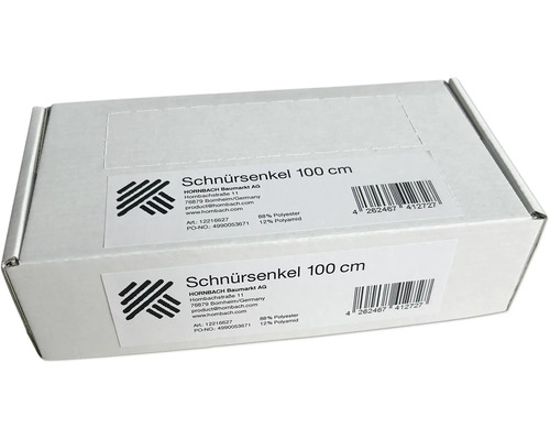 Verpackung mit Schnürsenkeln 100 cm