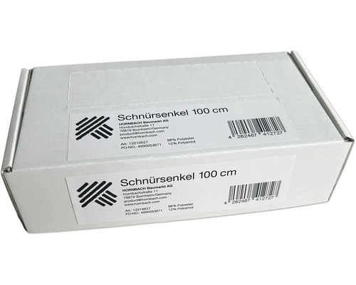 Verpackung Schnürsenkel 100 cm